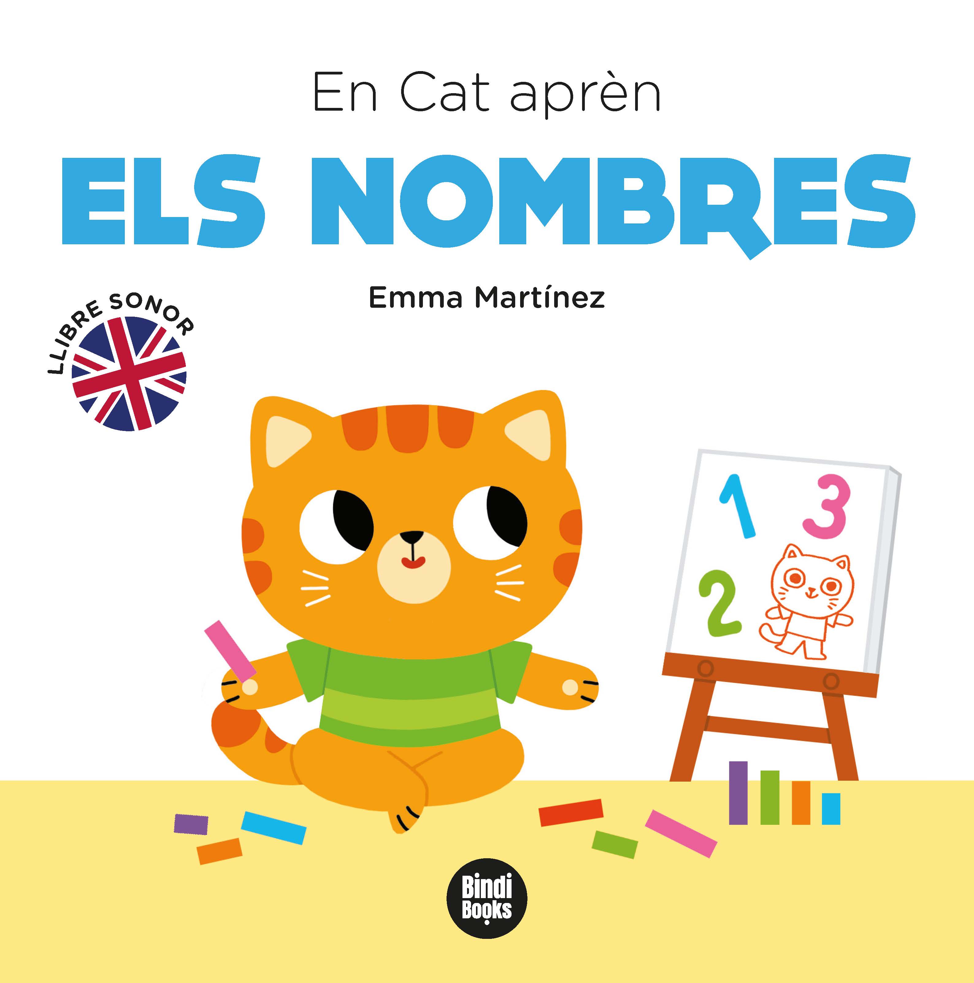 En Cat aprèn els nombres. Libre sonor (català-anglès)