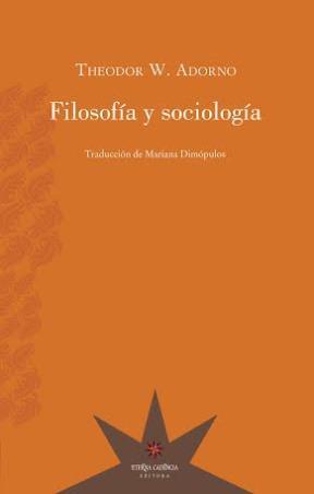 Filosofía y sociología