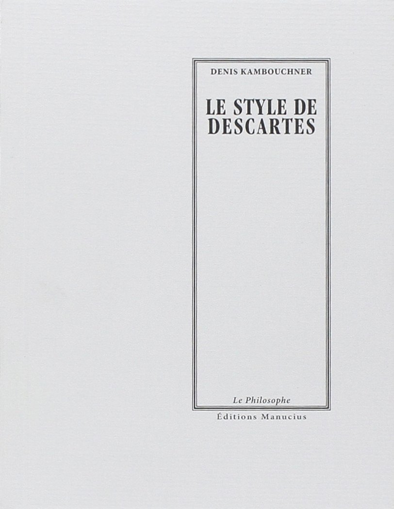 Le style de Descartes