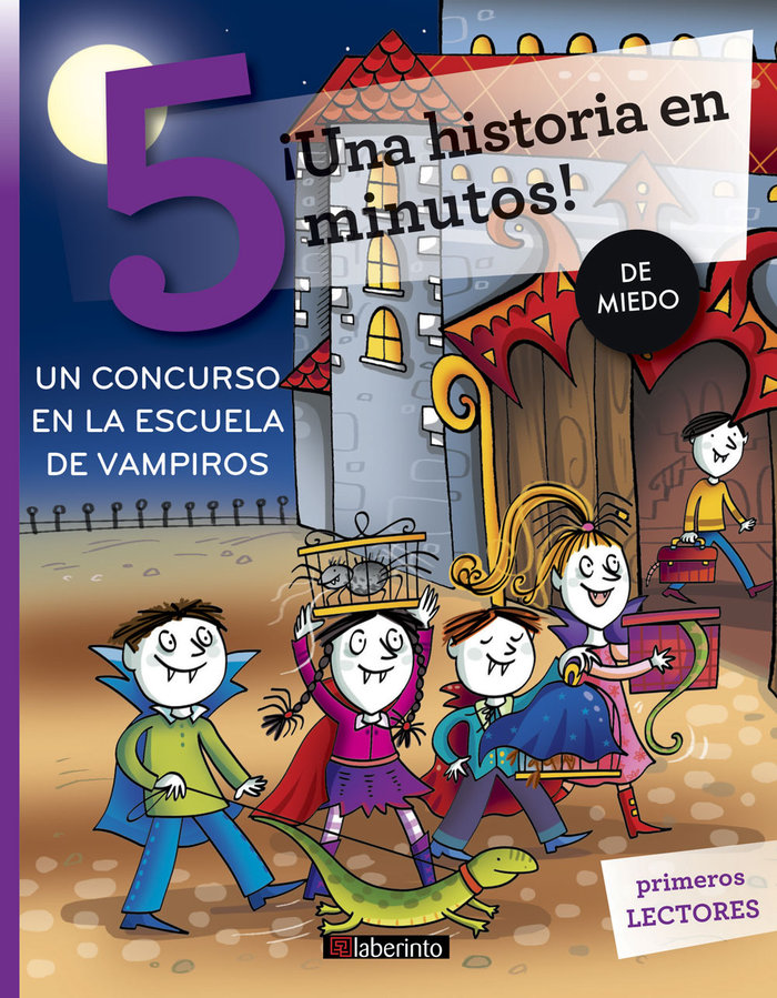 ¡Una historia en 5 minutos! Un concurso en la escuela de vampiros