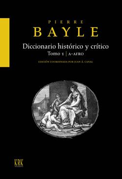 Diccionario histórico y crítico, Tomo I: A-AFRO