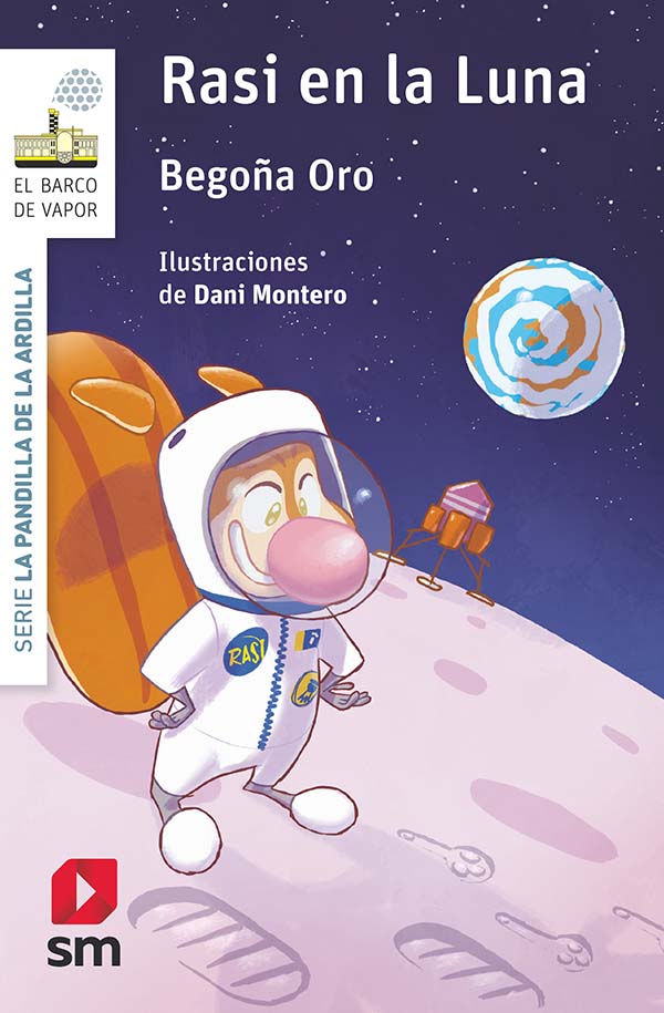 Pack Rasi astronauta  (2 libros Rasi en la luna y Una fiesta (casi) perfecta y un peluche)