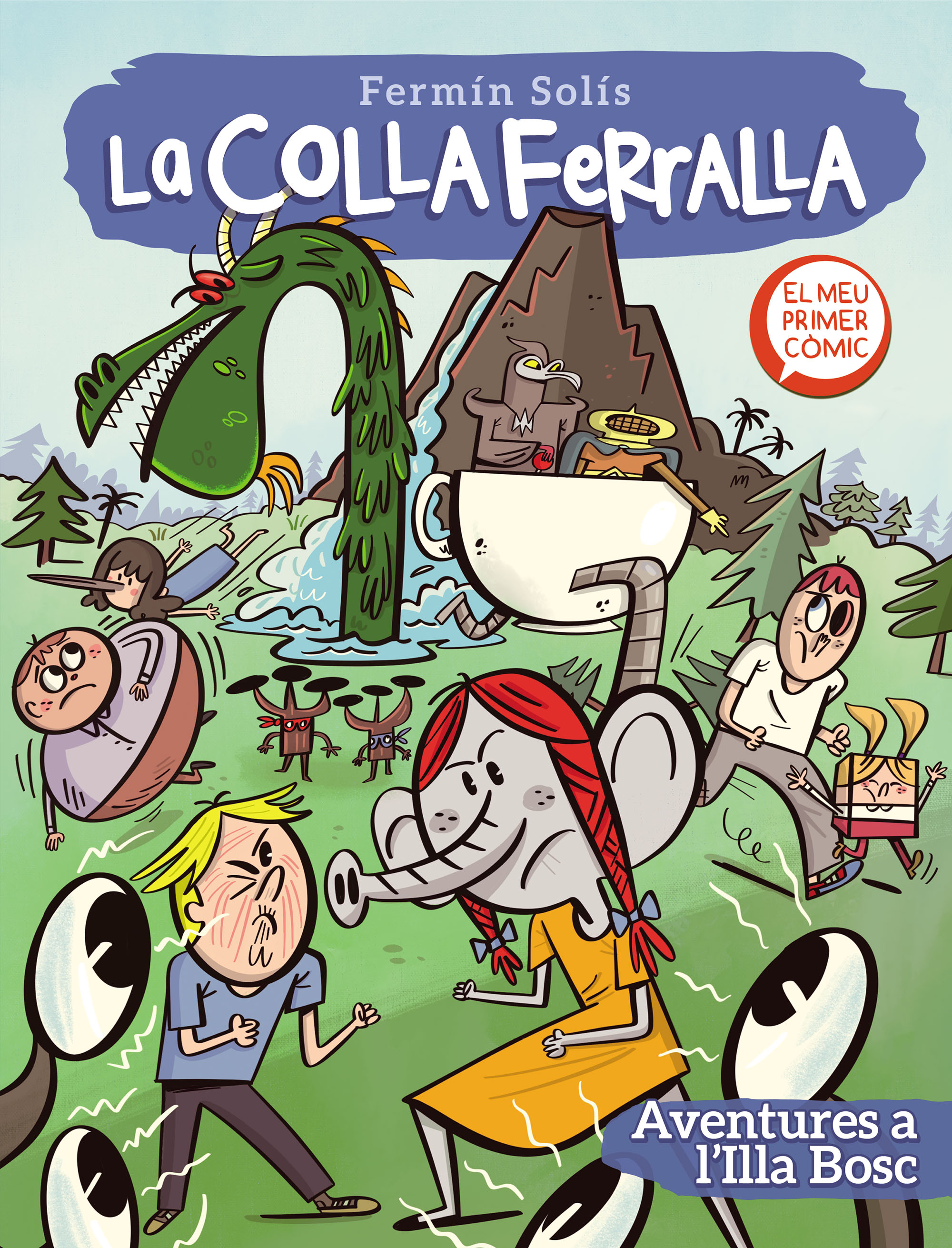 Aventures a l'Illa Bosc (La colla ferralla 2). El meu primer còmic