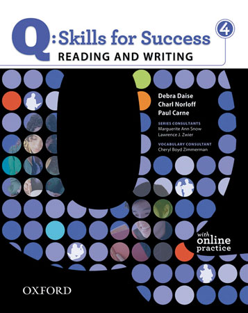 Q Skills for Success Reading & Writing 4 Student's Book Pack