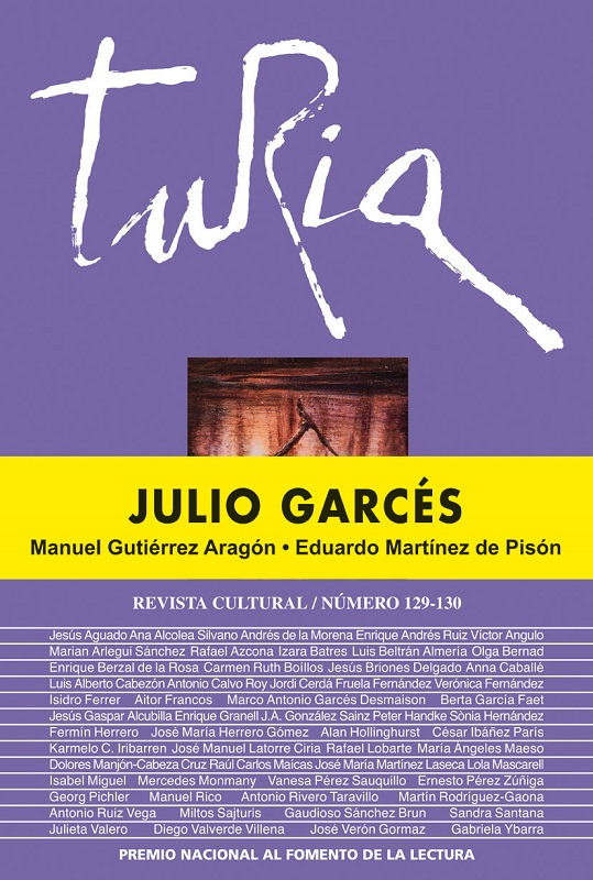 Julio Garcés (Revista Turia - Números 129-130)