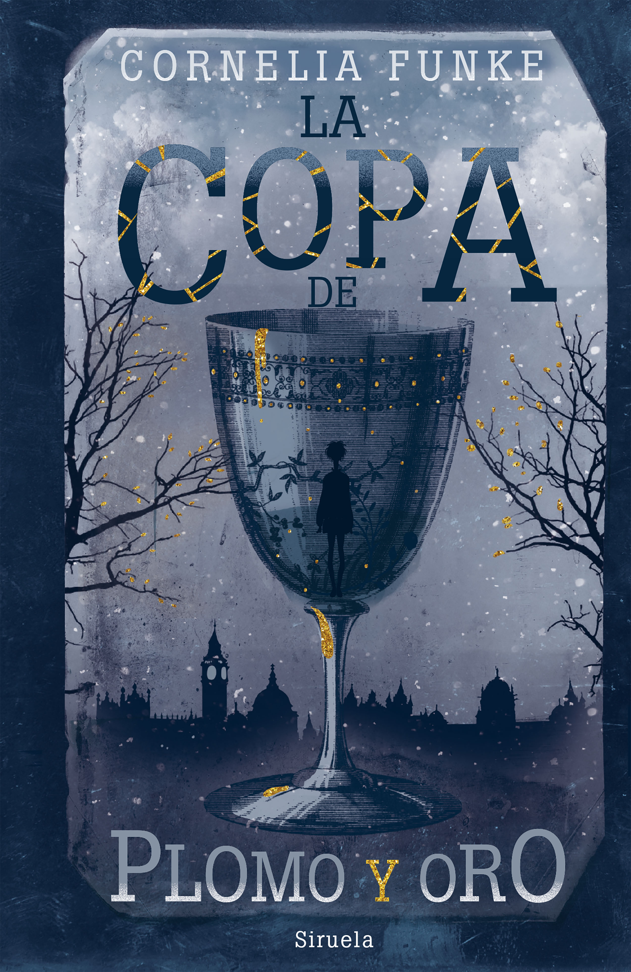 La copa de plomo y oro