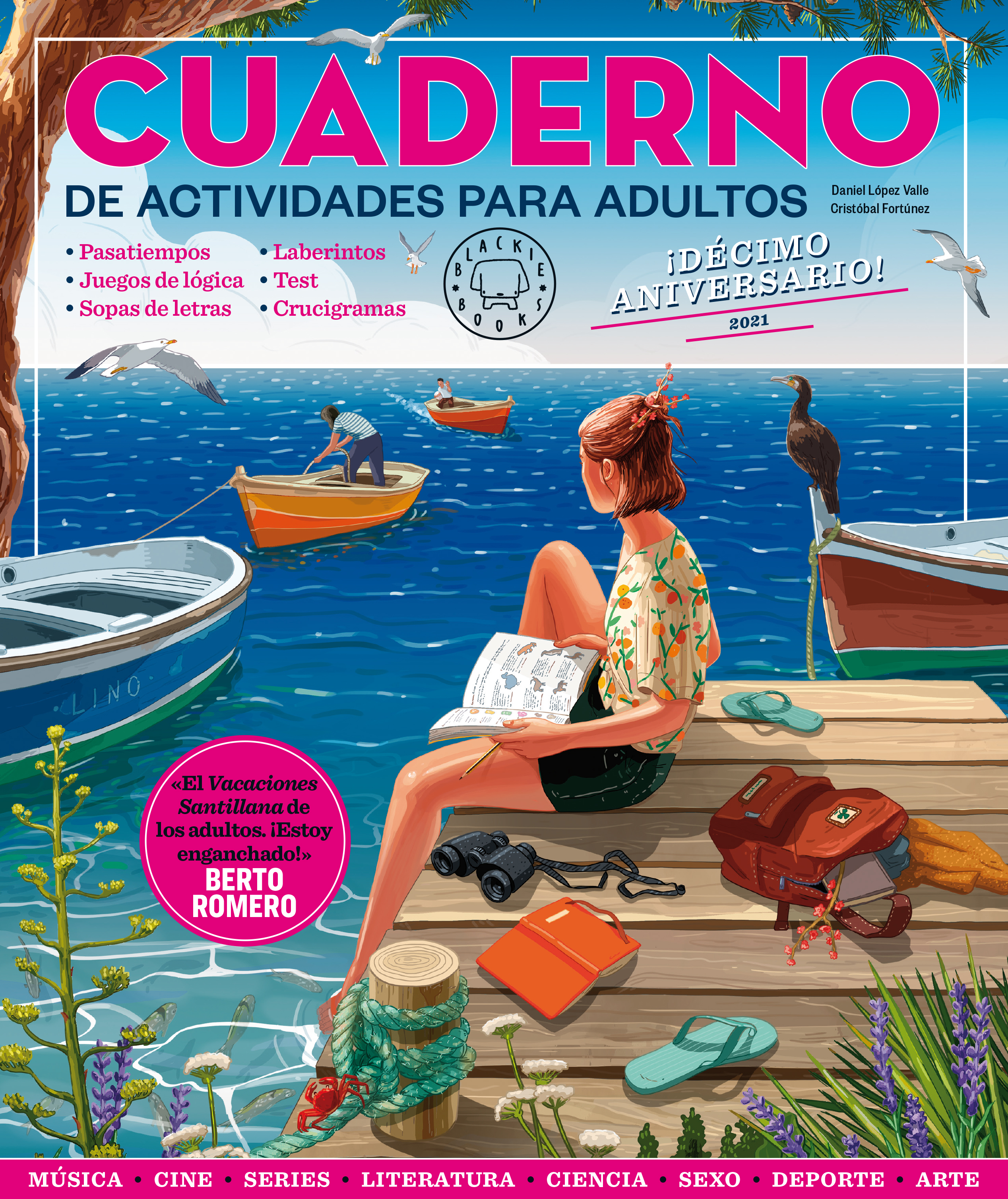 Cuaderno Blackie Books. Vol. 10. Cuaderno de actividades para adultos. ¡Décimo aniversario!