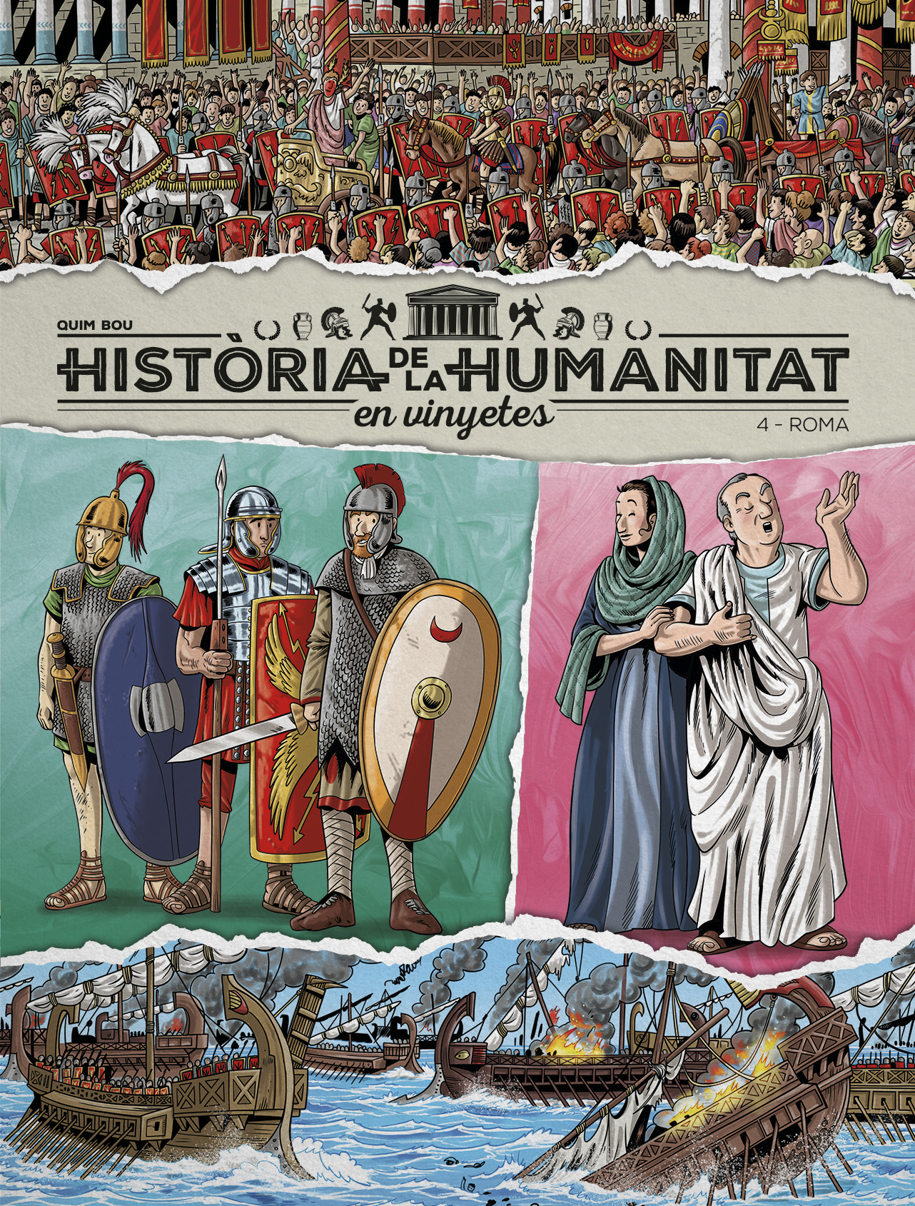 Història de la humanitat en vinyetes vol.4: roma