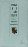 Antología de la poesía española:  lírica de tipo tradicional