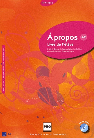 À propos A2. Livre de l'élève (CD inclus)