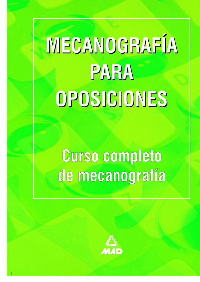 Mecanografía para oposiciones. Curso completo de mecanografía.