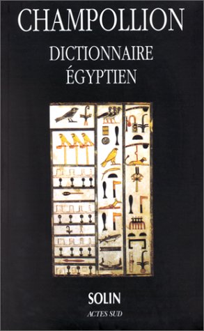 Dictionnaire Egyptien