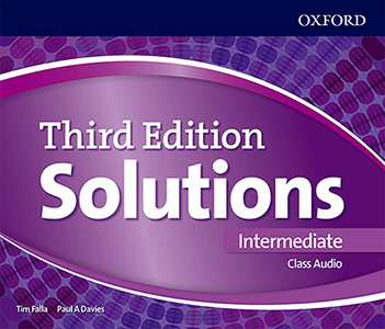 Solutions 3rd Edition Intermediate. Class Audio CD