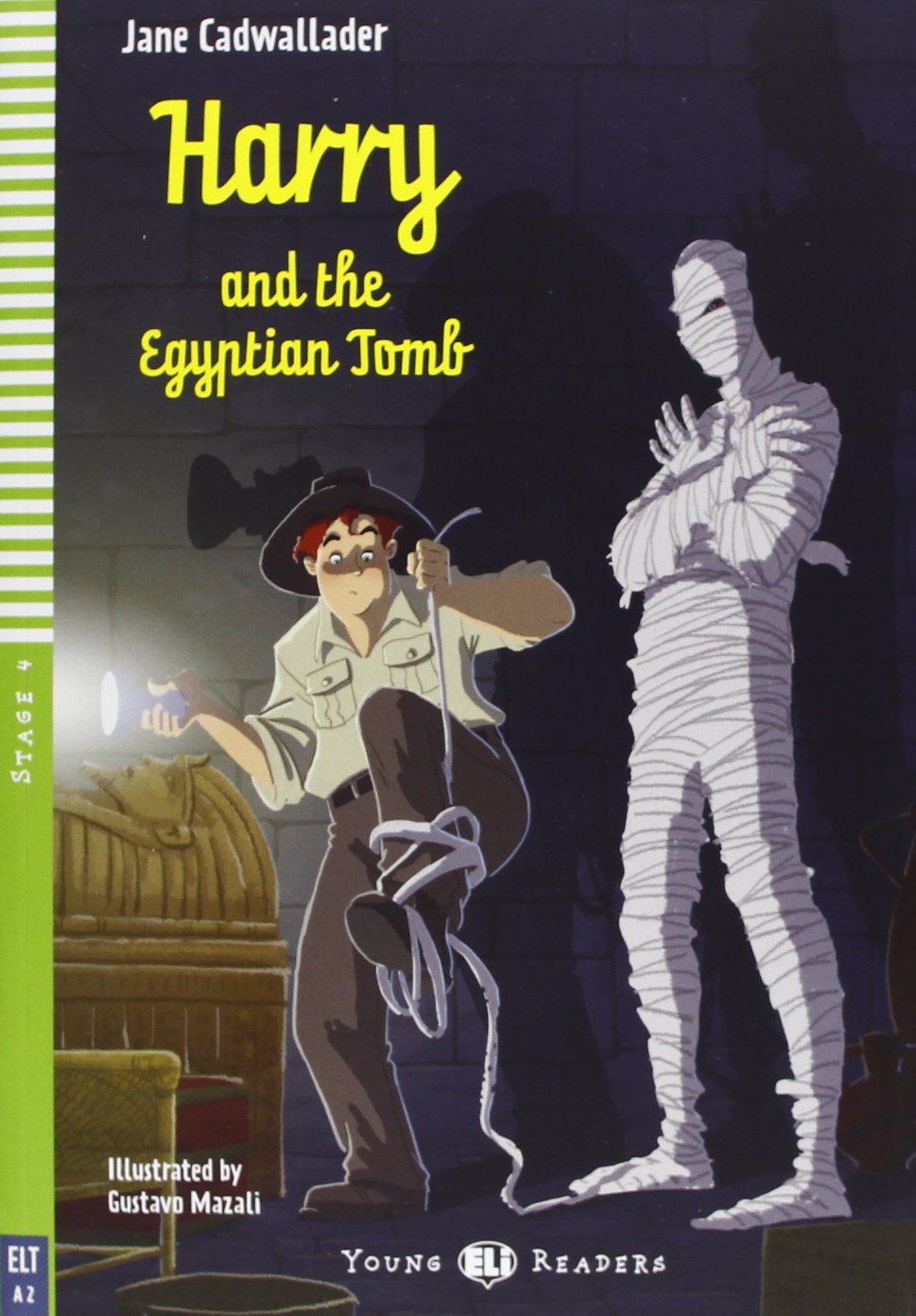 Young ELI Readers - Harry And The Egyptian Tomb + Multi-ROM - Stage 4 - A2 Flyers