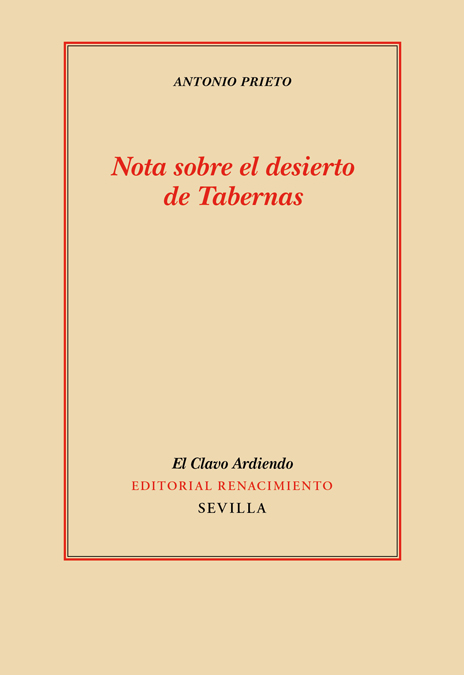 Nota sobre el desierto de Tabernas (Seguido de Nota sobre la visita: de Franciscus Sanctius a Garcilaso)