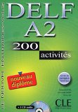 Nouveau DELF A2 150 activités. Livre + CD audio + corrigés + transcriptions