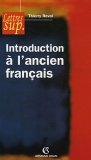 Introduction à l'ancien français