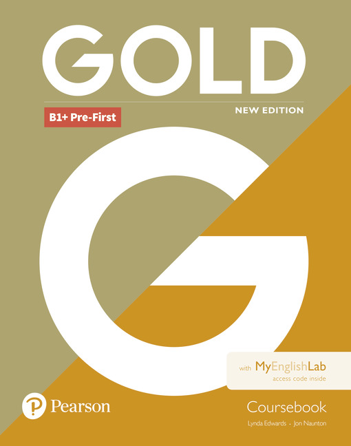 Gold B1+ Pre-First New Edition Coursebook and MyEnglishLab Pack