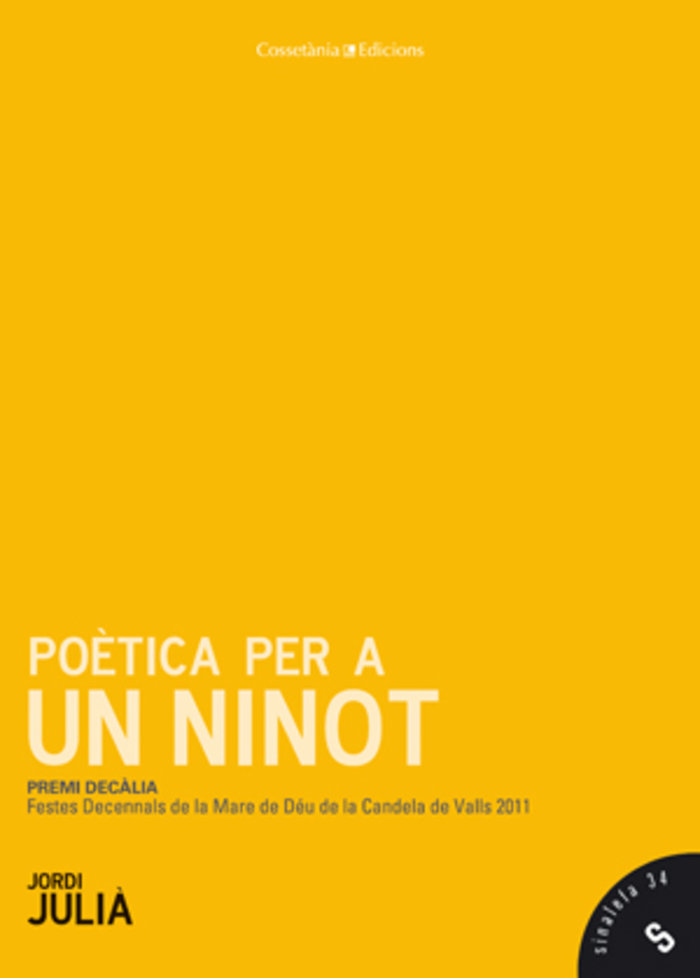 POETICA PER A UN NINOT