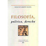 Filosofía, política, derecho (Escritos seleccionados) Ed. Javier de Lucas