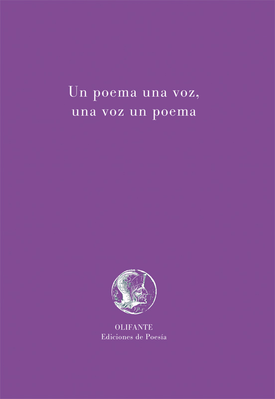 Un poema una voz, una voz un poema (Incluye CD)