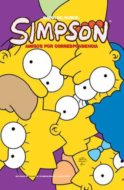 Los Simpson 45. Amigos por correspondencia