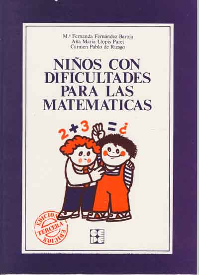 Niños con dificultades para las matematicas.