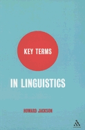 Key terms in linguistics