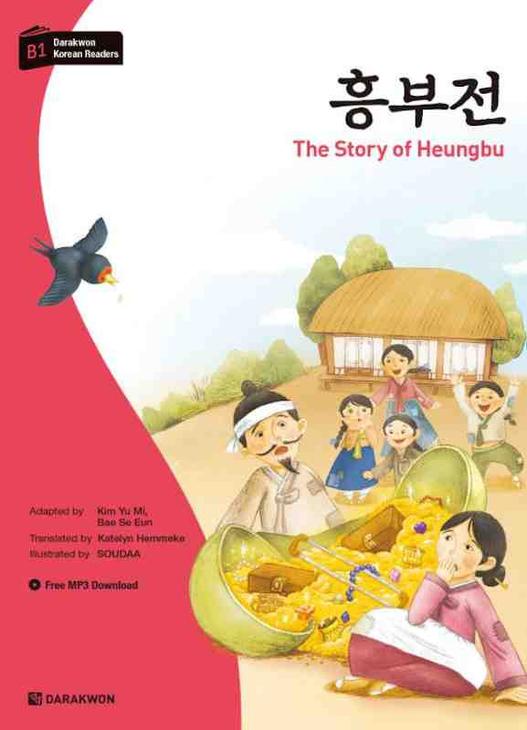 Darakwon Korean Readers - The Story of Heungbu. Incluye audio online (Nivel B1)