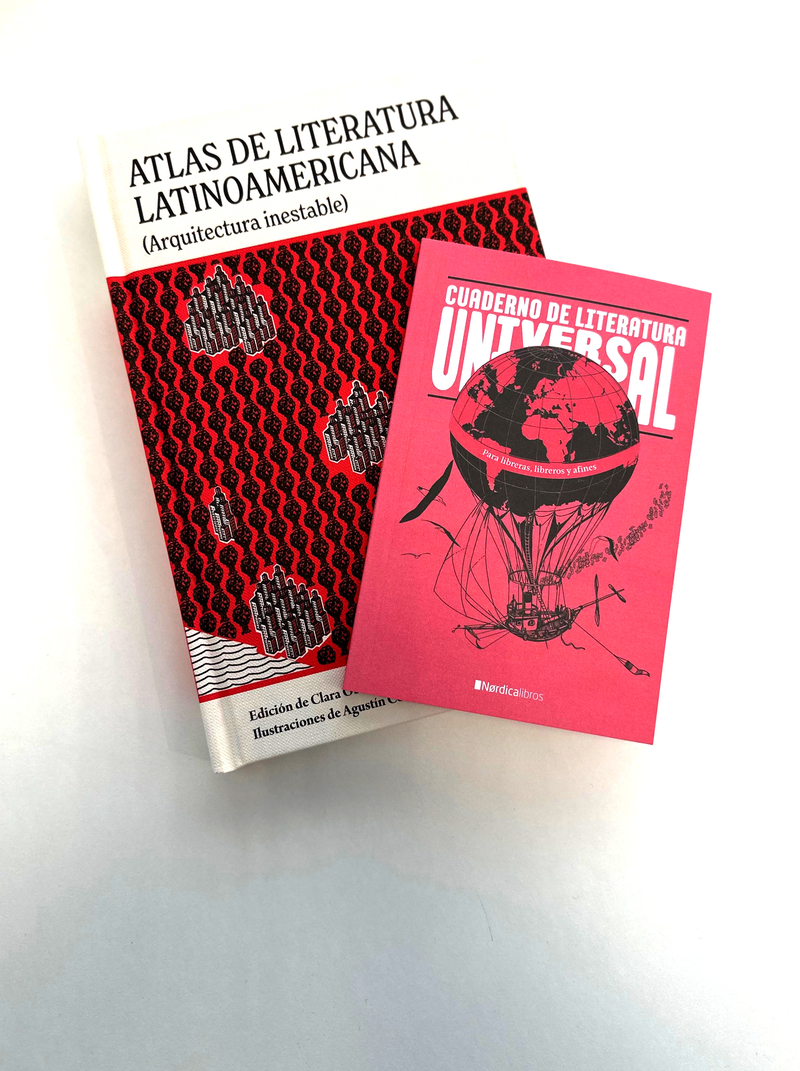 Pack Atlas de literatura latinoamericana + Cuaderno de Literatura Universal