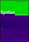 Syntax. A minimalist introduction