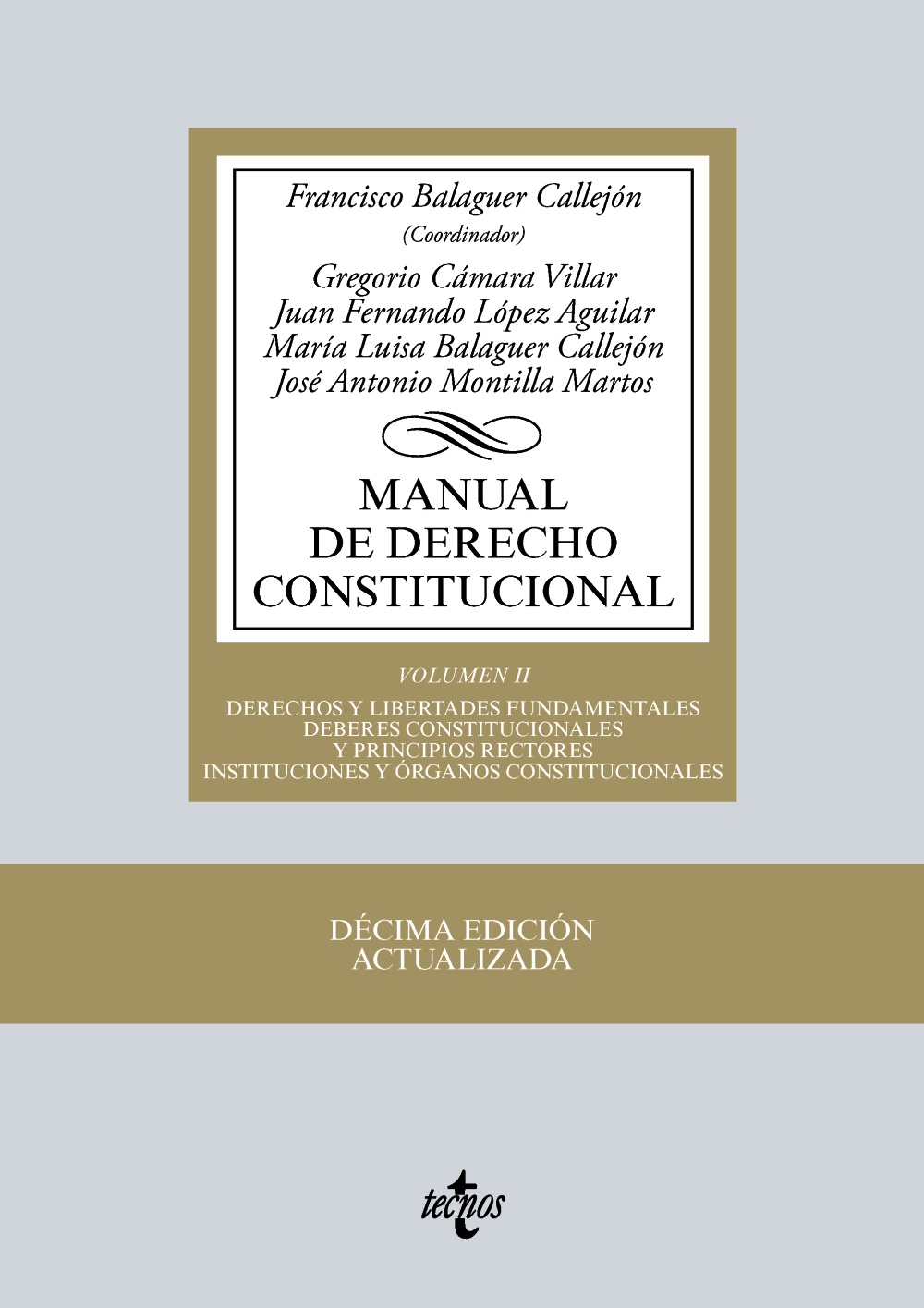 Manual de derecho constitucional Vol 2