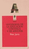 Sociologia de la educacion continua y de adultos