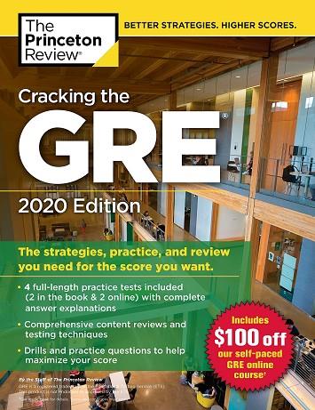 Cracking The GRE With 4 Practice Tests - Edición 2020 (Graduate Test Prep)