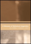 A Glossary of Historical Linguistics