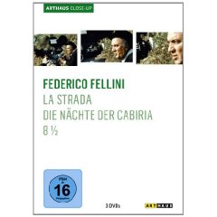 Frederico Fellini, 3 DVDs