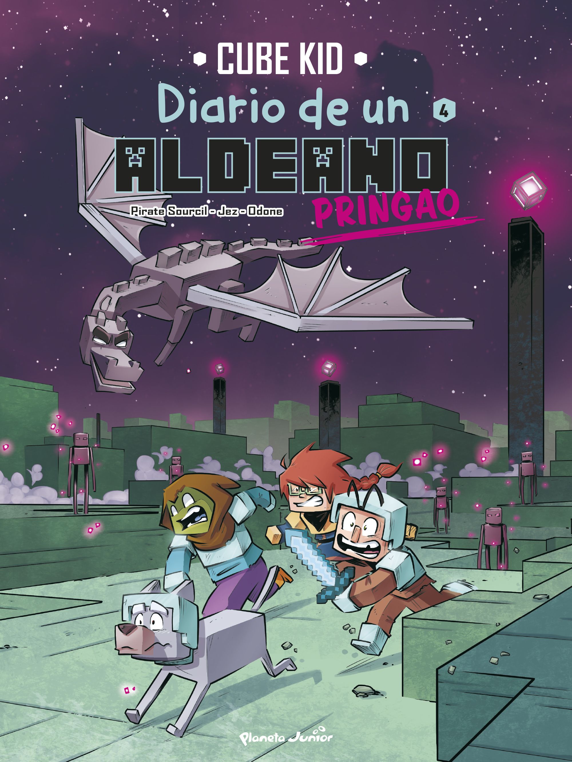 Minecraft. Diario de un aldeano pringao. Cómic 4. Bienvenidos al End