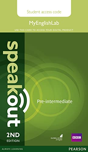 SPEAKOUT PRE-INTERMEDIATE 2ND EDITION MYENGLISHLAB STUDENT A