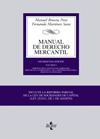 Manual de Derecho Mercantil. Vol 1. 18 ed.