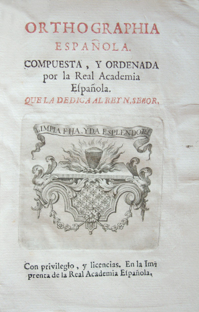 Orthographia española