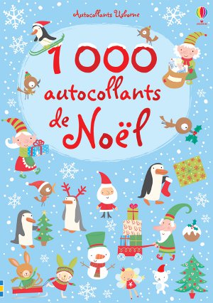 1000 autocollants de Noël