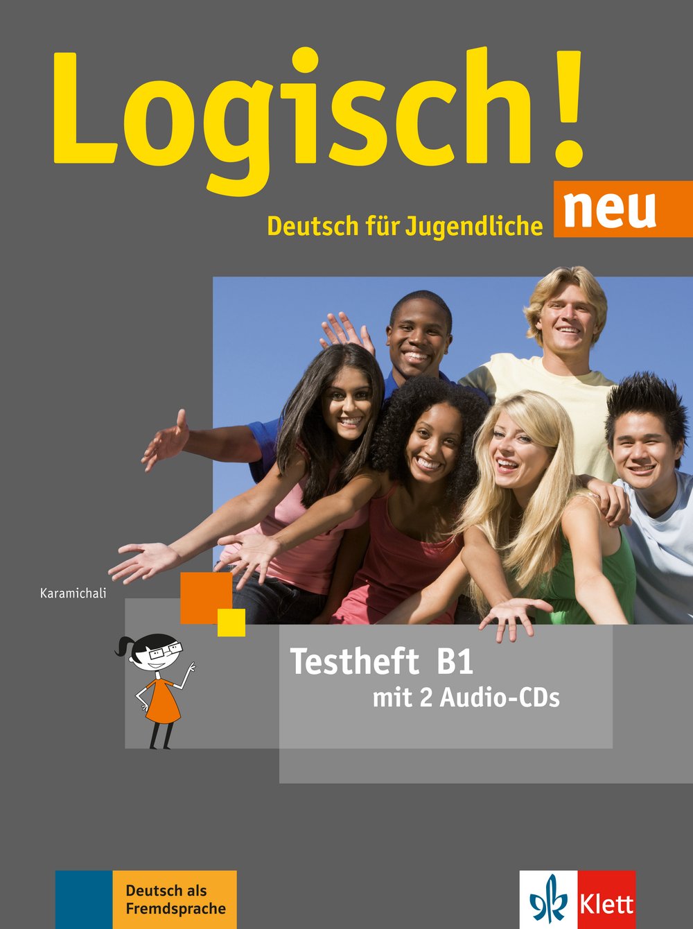 Logisch! neu B1 - Testheft mit 2 Audio-CDs