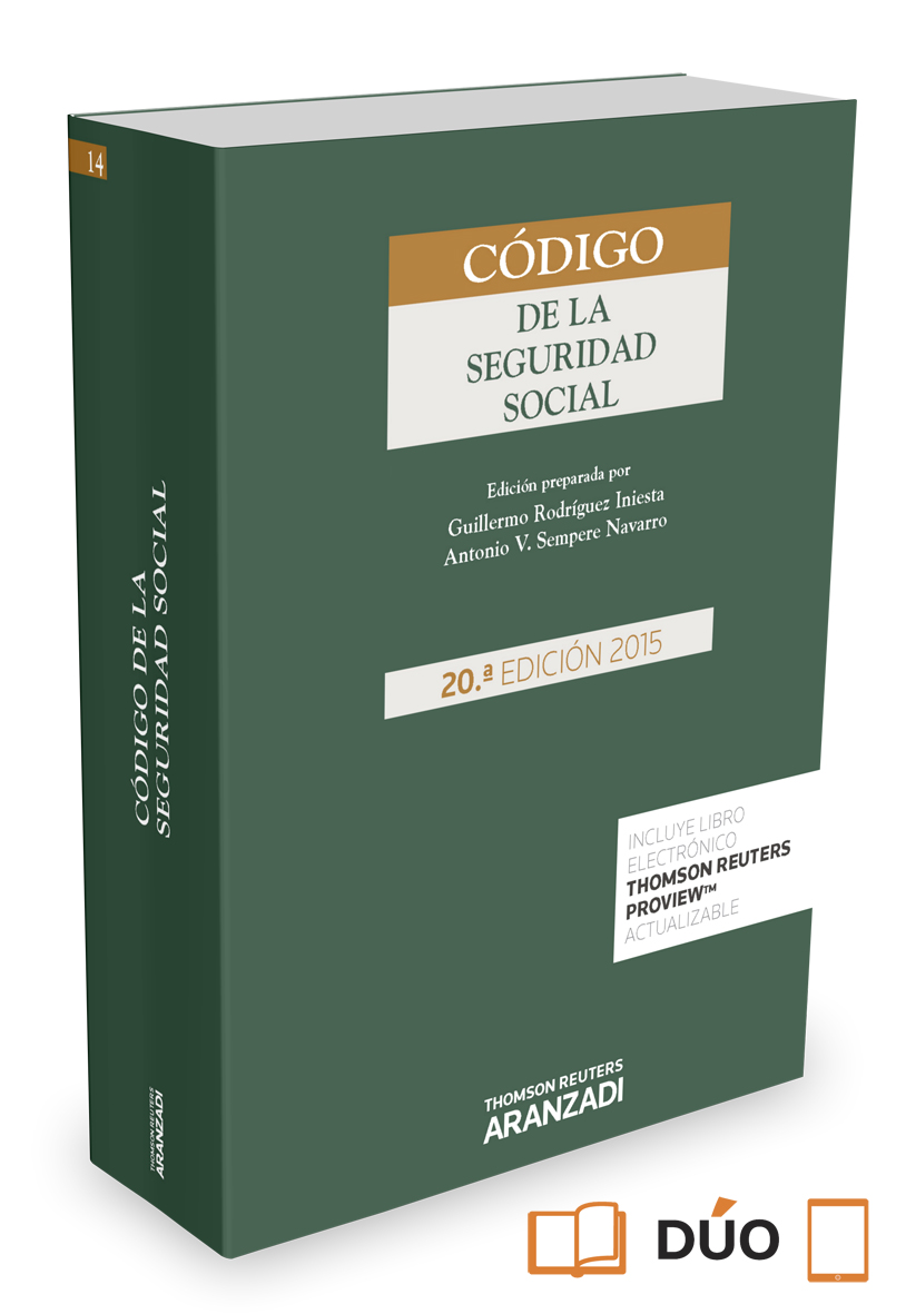 Código de la seguridad social Aranzadi 2015