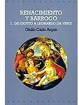 Renacimiento y Barroco. I: De Giotto a Leonardo da Vinci