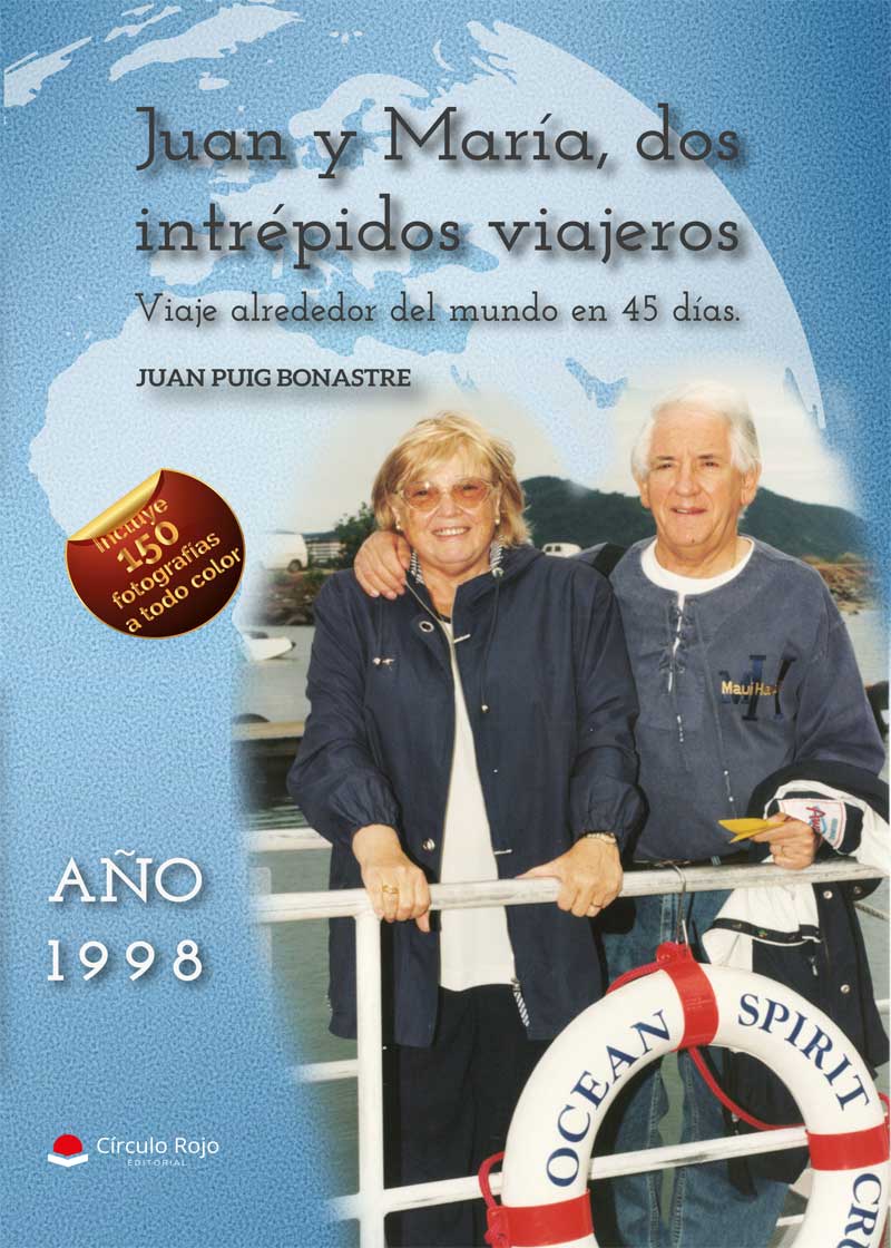 Juan y María, dos intrépidos viajeros. Viaje alrededor del mundo en 45 días año 1998