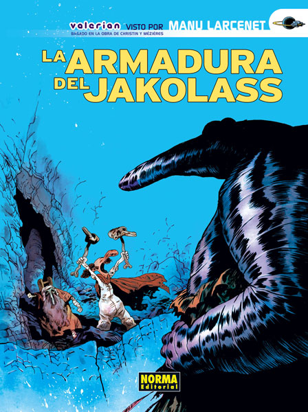 La armadura del Jakolass -Valerian visto por Manu Larcenet-