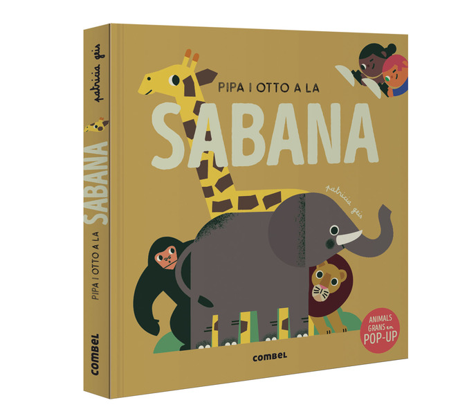 Pipa i Otto a la sabana (animals grans en pop-up)