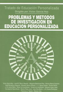 Problemas y métodos de investigación en educación personalizada