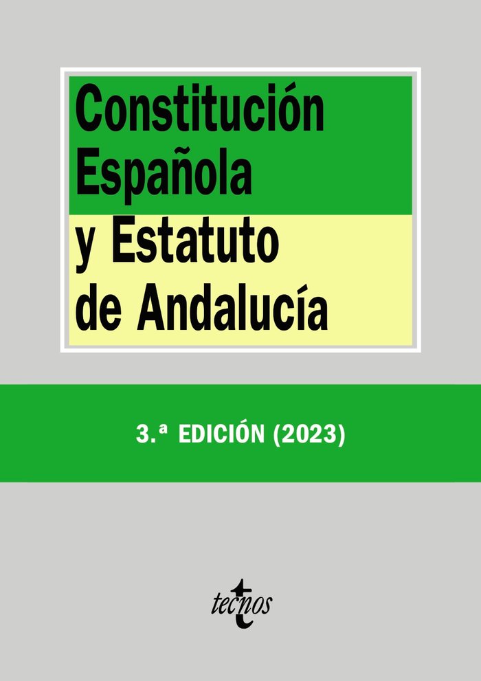 CONSTITUCION ESPAÑOLA Y ESTATUTO DE  ANDALUCIA