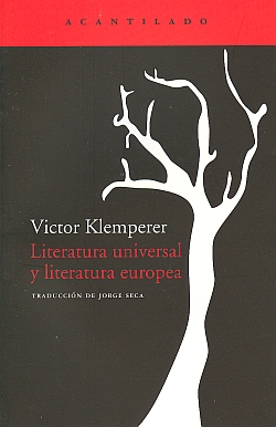 Literatura universal y literatura europea